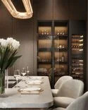 Design of elite apartment in modern style in Moscow by Studia 54