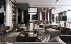 Exclusive design project by Studia 54 for a villa in Croatia