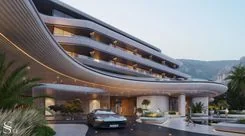 Architectural design of a futuristic villa in Brunei by Studia 54