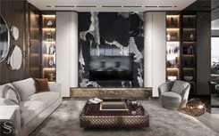 Exclusive design project by Studia 54 for a villa in Croatia