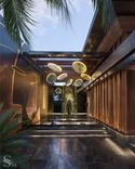 Expensive interior design in the apart-hotel by Studia 54