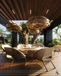 Ethnic style terrace Ethnic style terrace