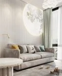 Luxury interior in an apartment in Moscow by Studia 54