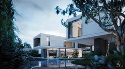 Luxury project of a penthouse with terrace in the UAE by Studia 54