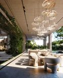 Luxury villas and cottages by Studia 54: project of the house in the Caribbean Sea