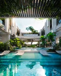 Luxury villas and cottages by Studia 54: project of the house in the Caribbean Sea