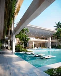 Architectural project of luxury villa with a pool in Kuwait by Studia 54 Architectural project of luxury villa with a pool in Kuwait by Studia 54