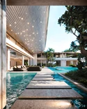 Architectural project of luxury villa with a pool in Kuwait by Studia 54 Architectural project of luxury villa with a pool in Kuwait by Studia 54