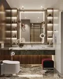 Luxury interior in an apartment in Moscow by Studia 54