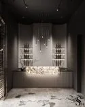 Exclusive interior design project for an expensive restaurant by Studia 54