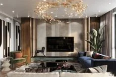 Luxury interior in an apartment in Moscow by Studia 54
