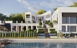 Landscape design in Berezki